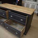 Commercial furniture has 4 large drawers fir 1930