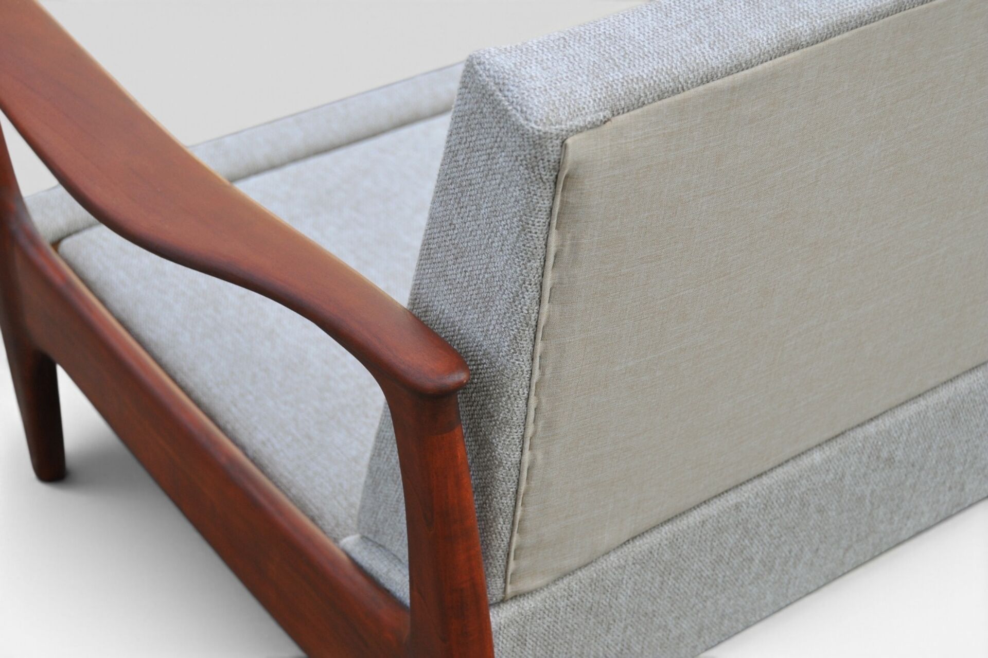 Eugen Schmidt Soloform vintage Teak Sofa und 2 Sessel