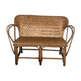 Banquette en châtaignier