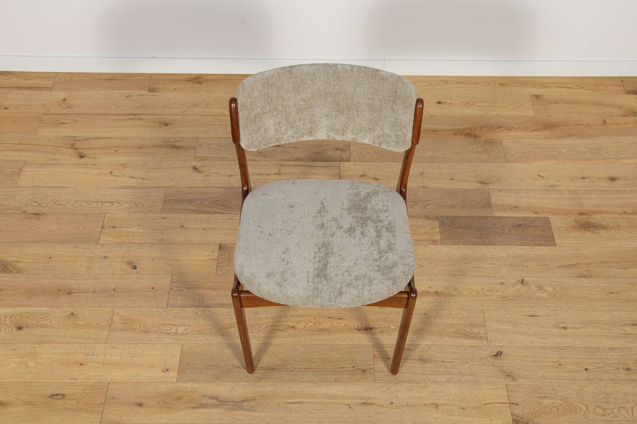 Mid-Century Model 49 Dining Chairs in Teak by Erik Buch for Odense Machine Gunning, 1960s, Set of 4