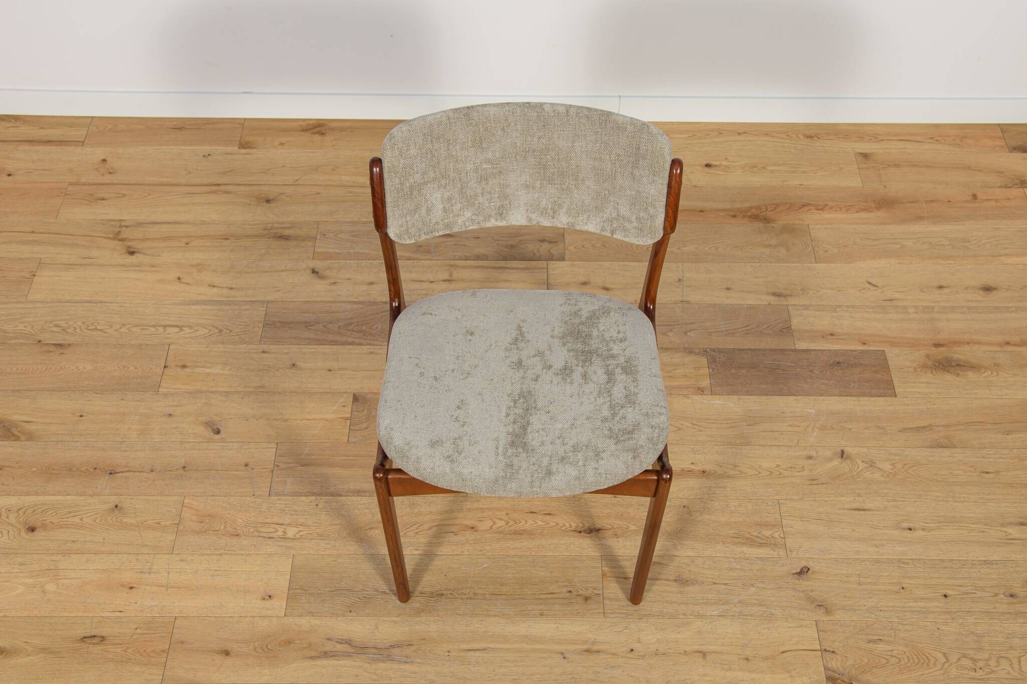 Mid-Century Model 49 Dining Chairs in Teak by Erik Buch for Odense Machine Gunning, 1960s, Set of 4