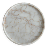 White onyx dish