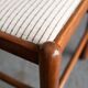 Ensemble de 6 chaises de salle à manger dans le style de Vico Magistretti.