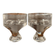 3 vintage glasses kristall krisla design taddei sistini