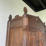 Meuble auvergnat brutaliste art populaire 1890