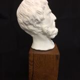 Decorative head in plaster