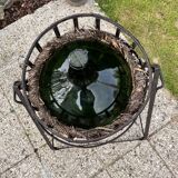 Dame-jeanne sur bascule en acier