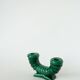 slip candle holder, Green, St Clément, 1960