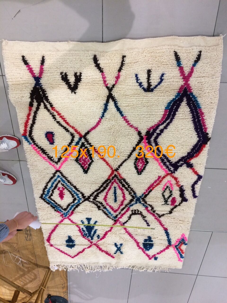 Tapis berbère 125x190cm