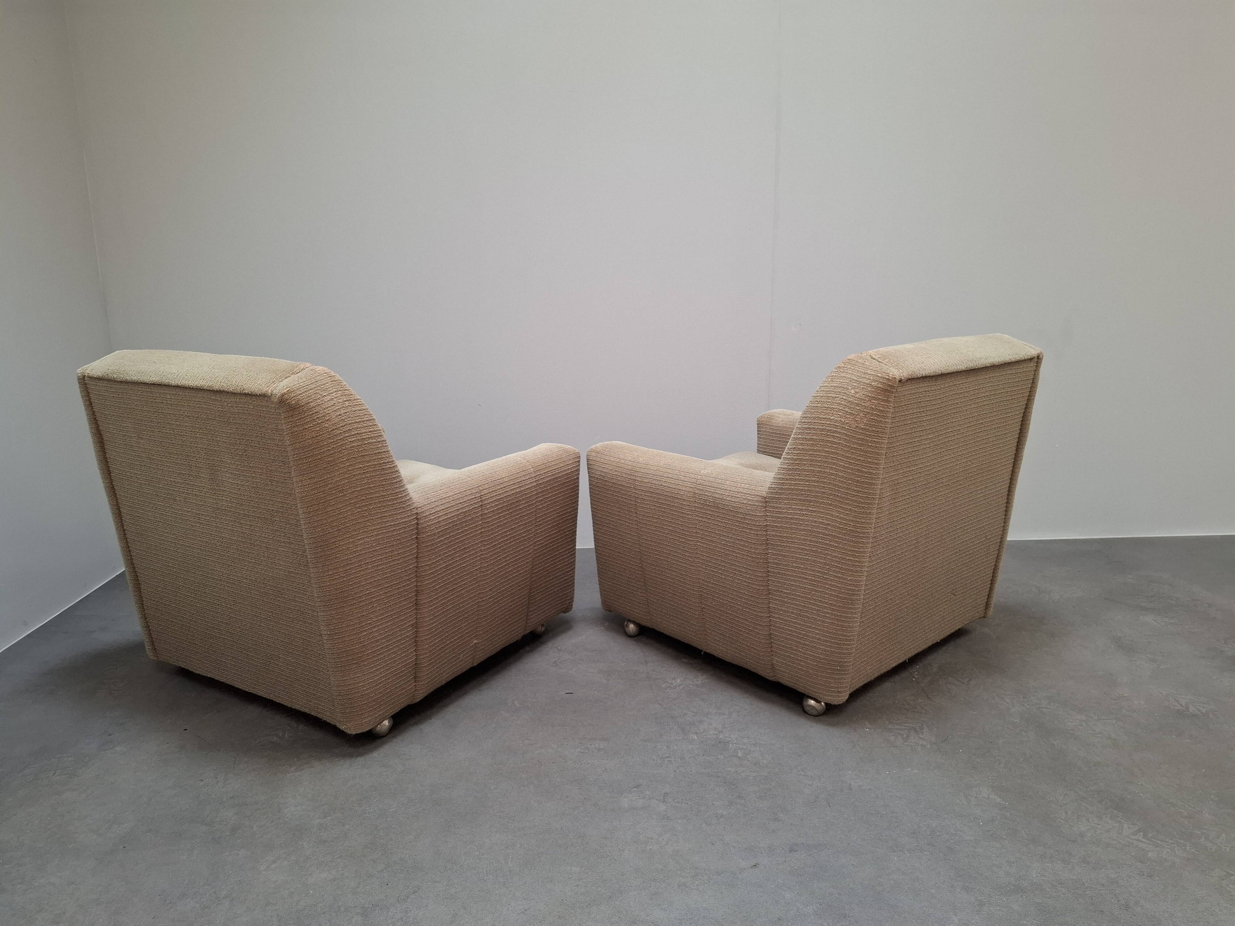 Paire de fauteuils lounge Wiberg Mid-Century Modern par UP Závody Rousínov