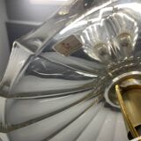 Vintage Crystal Pendant Light by Caldier, Italy, 1970s