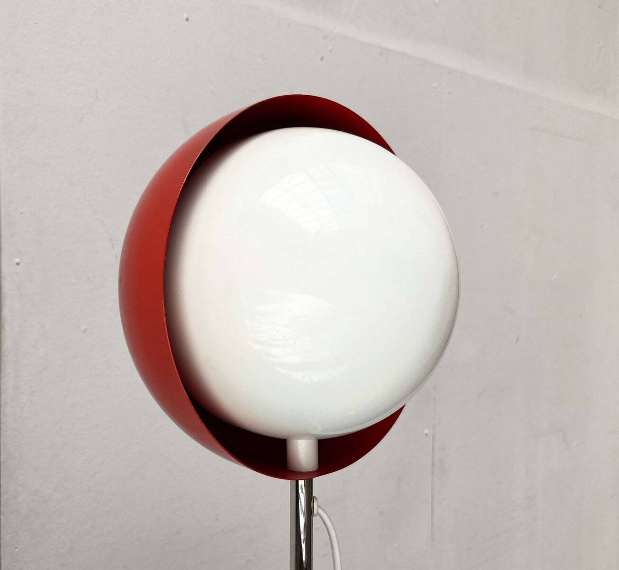 Lampadaire Éclipse Space Age Moderne du Milieu du Siècle, Allemagne, années 1960