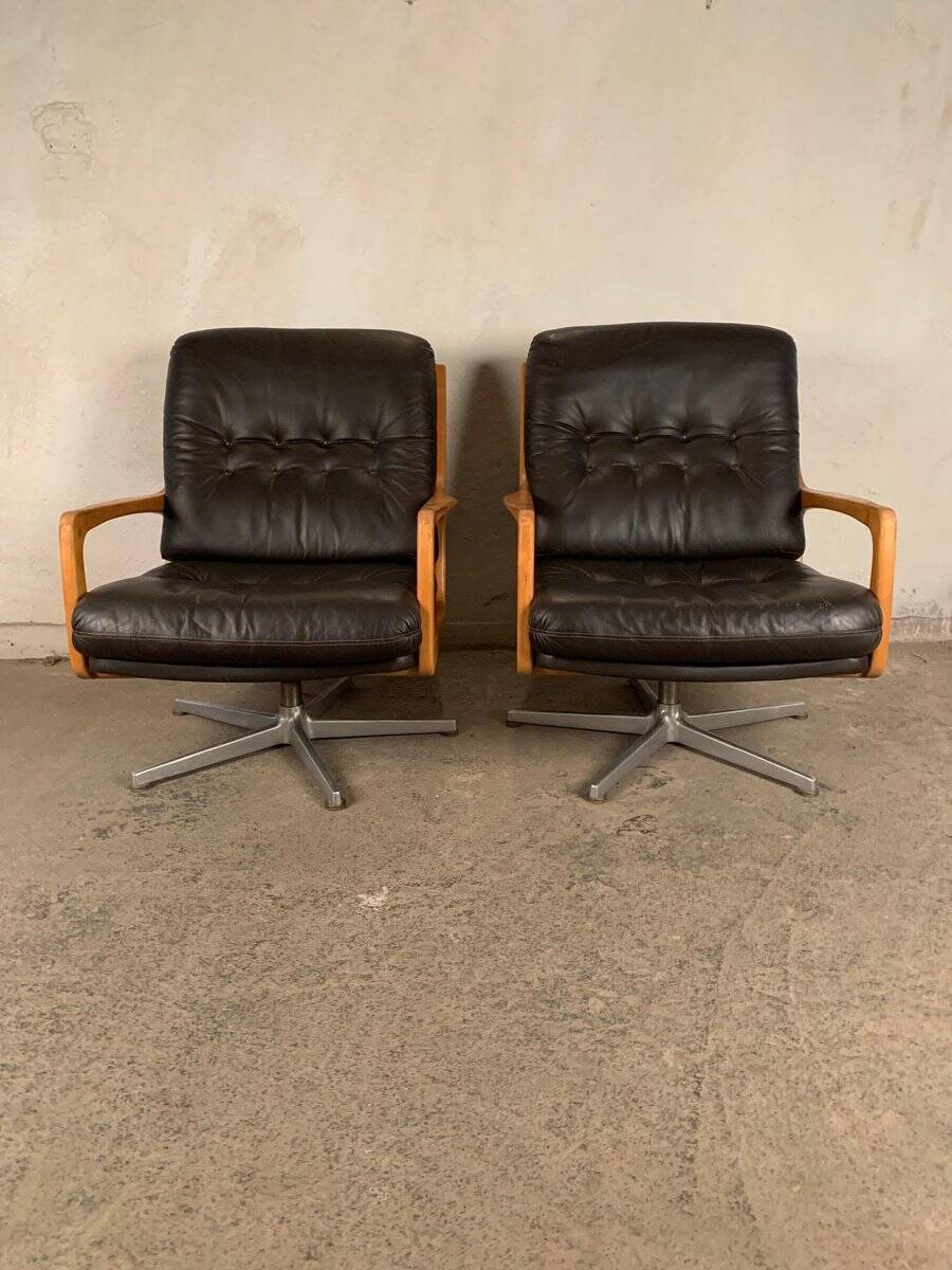Set of armchairs by Eugen Schmidt for Soloform, 1960s
