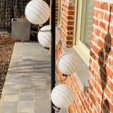 Fifties lamp in cascading opalines