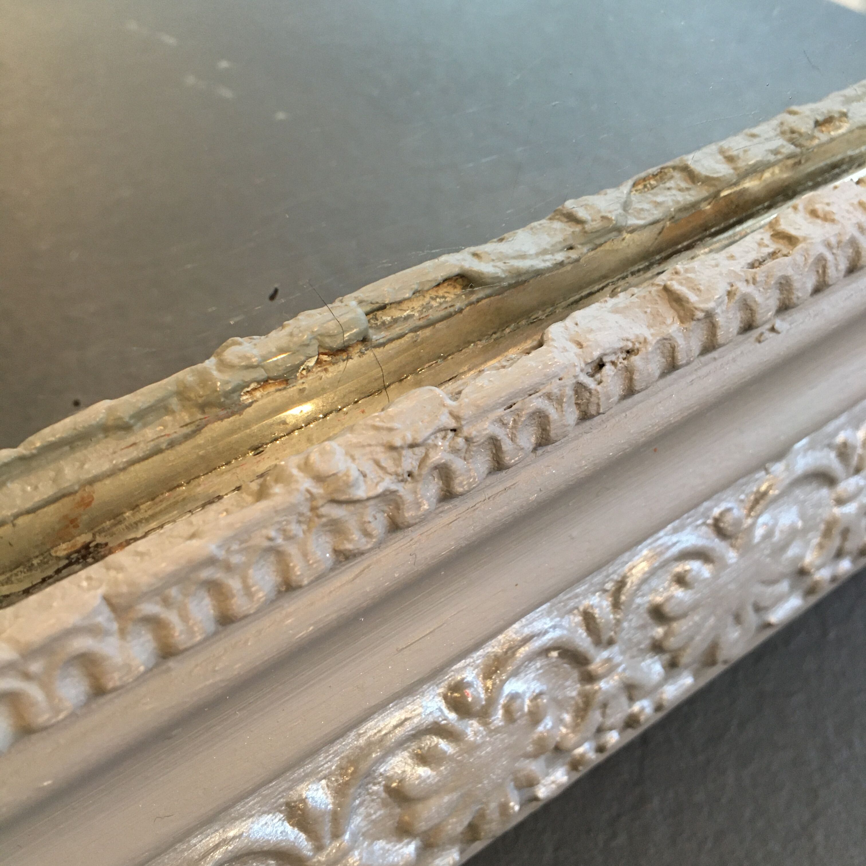 Louis Philippe mirror ash - 70x54cm