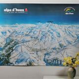 Plan des pistes Alpe d'Huez de Pierre Nova