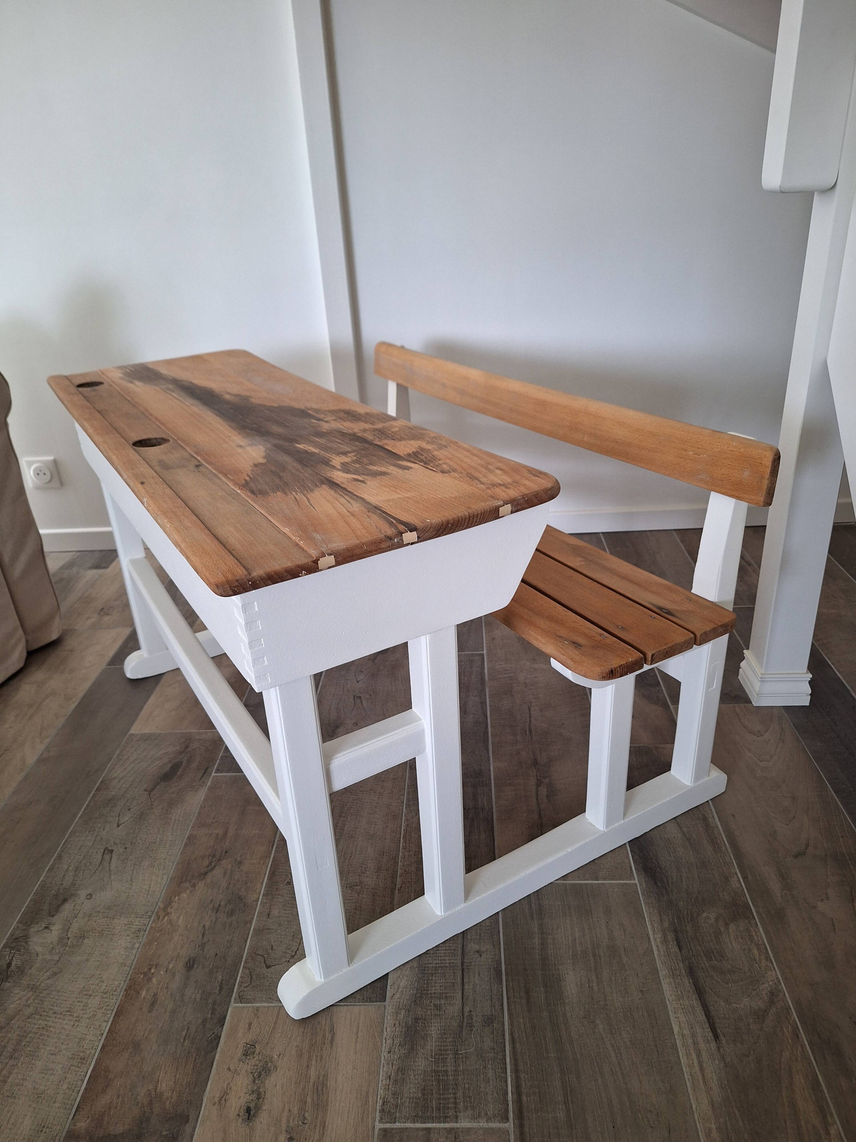 Vintage school desk