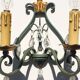 Pair of vintage neoclassical wall lights from the 50s.