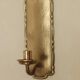 Pair of Swedish Mid-Century Brass Wall Sconces by Scandia