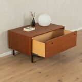 Commode en placage de teck, années 1960