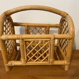 Rattan magazine door