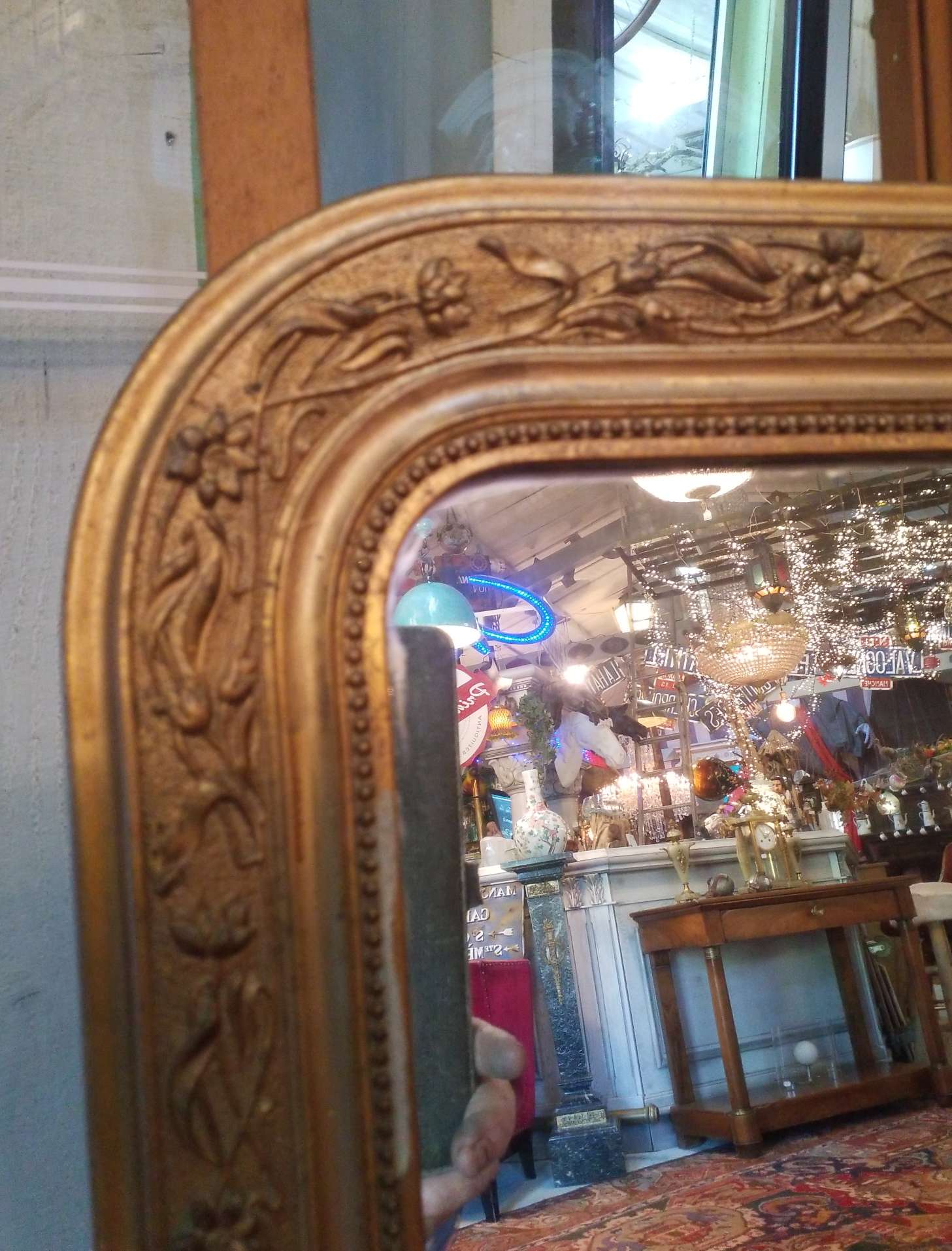 Louis Philippe Mirror 61x48cm
