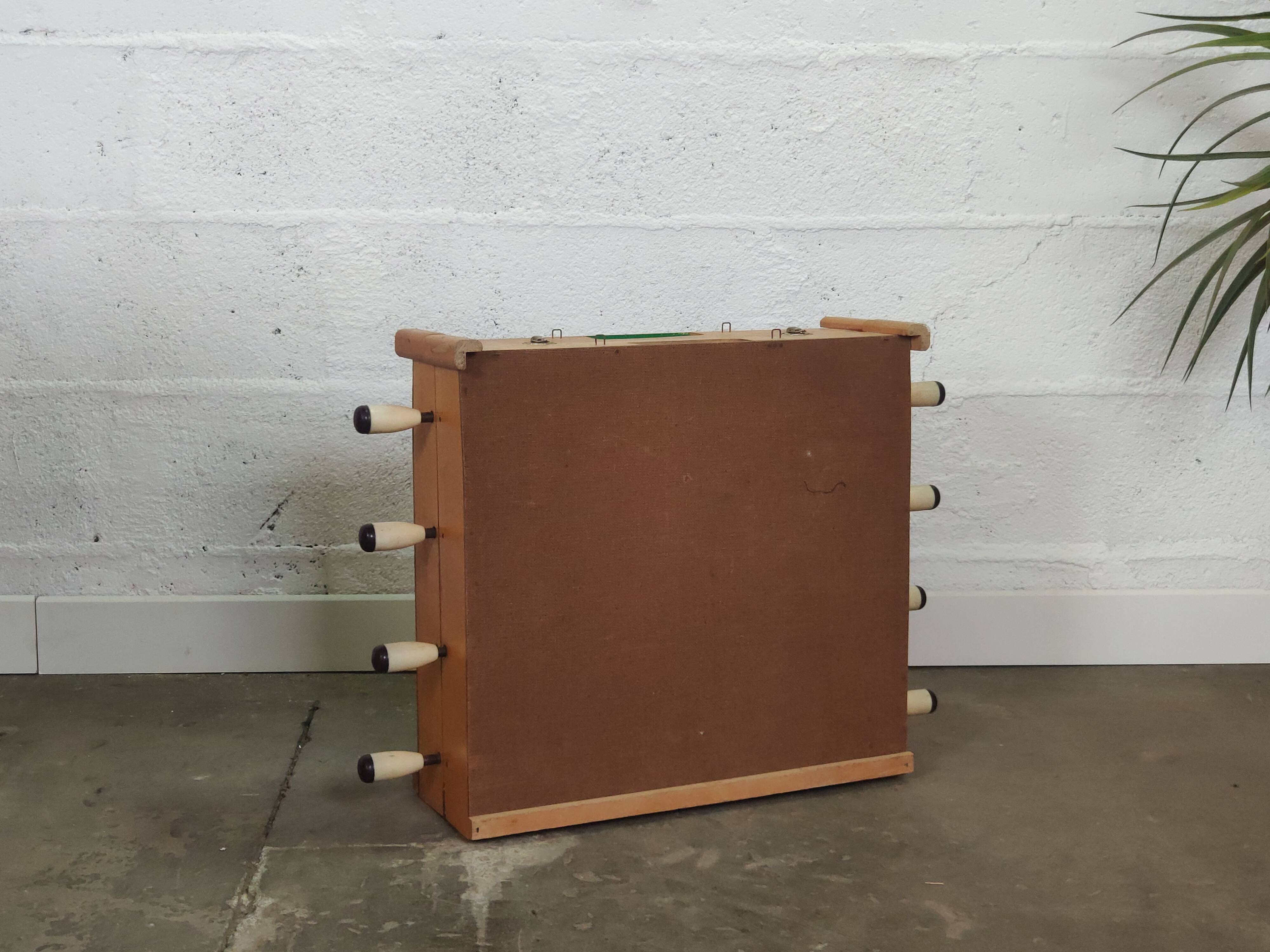 Folding vintage table football