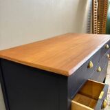 Art Nouveau style 6-drawer chest