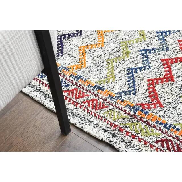 1970s Vintage Turkish Oushak Handmade Wool Cotton Gray Area Rug 192x269