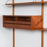 Royal System by Poul Cadovius for Cado, 1960s – Wall System Teak, 15-Piece