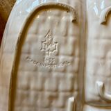 Vintage dish in slip