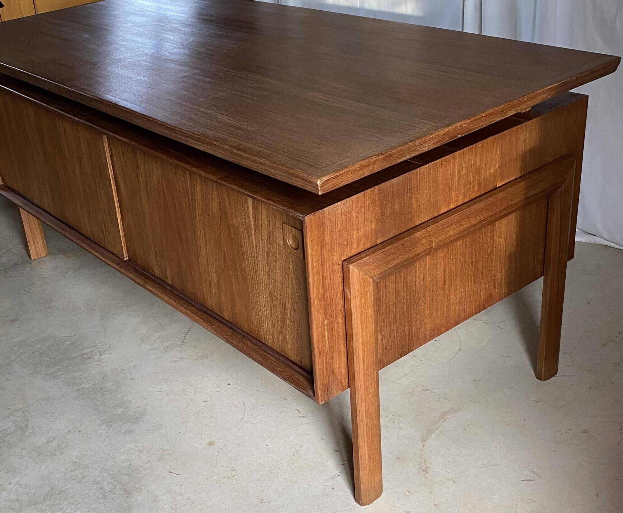 Vintage teak desk