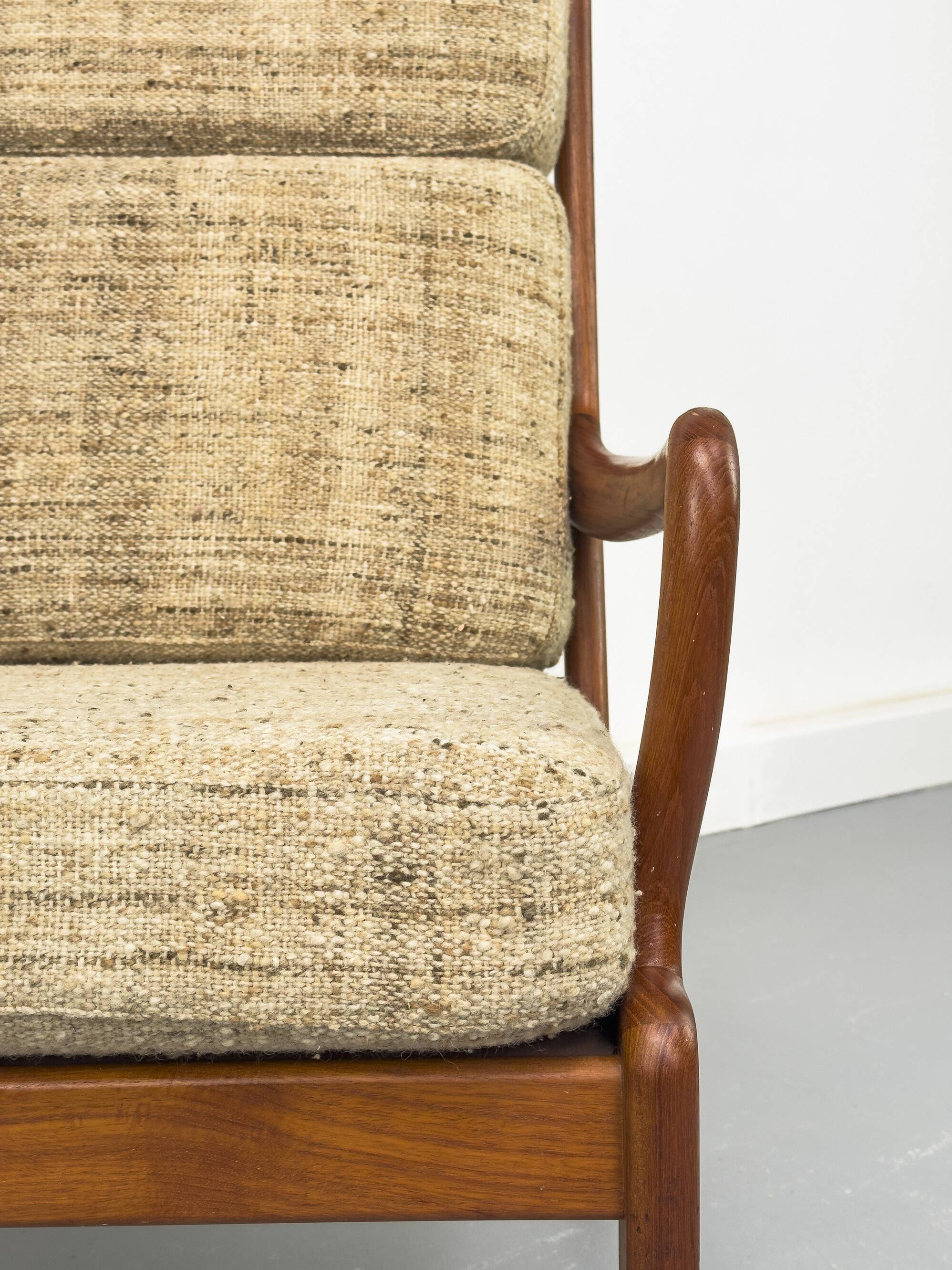 Mid-Century Lounge Chair by L. Olsen & Son, 1970s