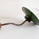 Swan neck sconce in enamelled sheet metal 50