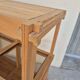 Pair of vintage pine bookshelf units in Maison Regain design from the 1970s.