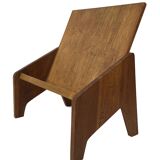 Vintage Bin Standing Magazine Rack Record Holder