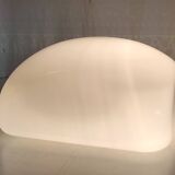Large opaline globe ceiling light - 1960s