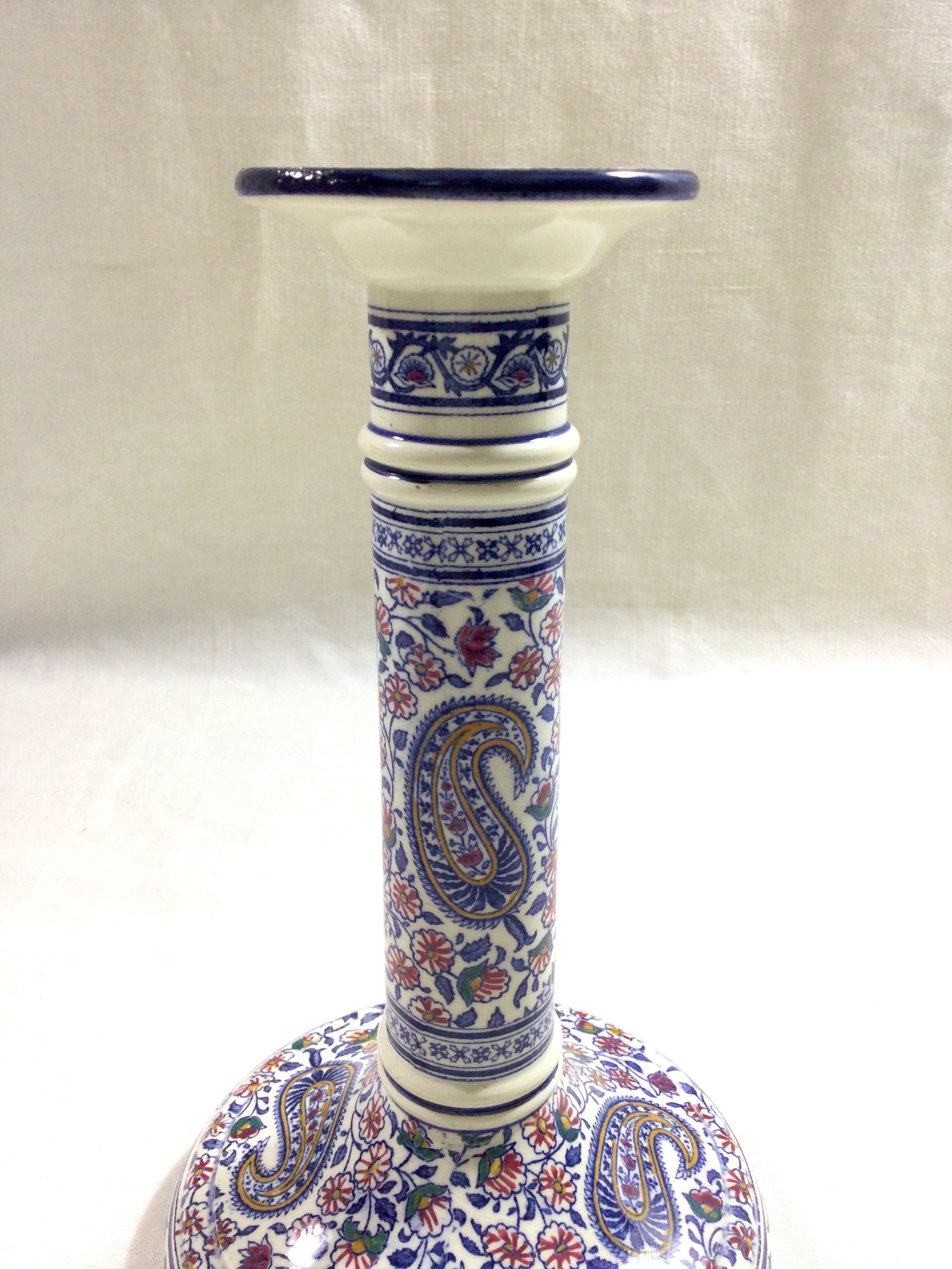 Candlestick model cashmere Gien