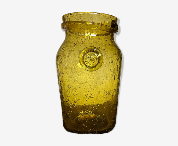 Pot Biot en verre bullé