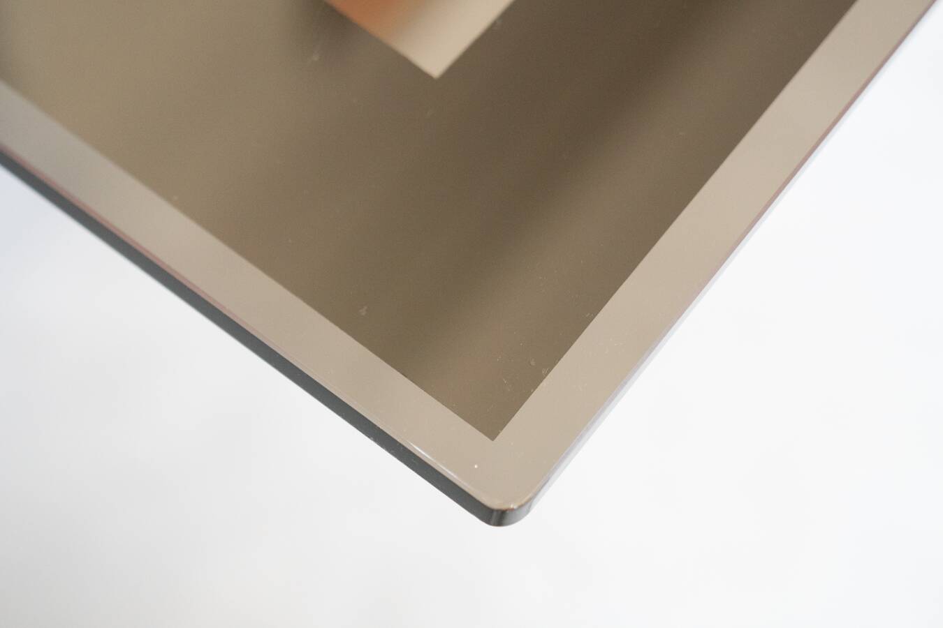 Vintage Dining Table Attributed to Jean Claude Mahey style 1980s