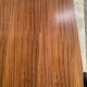 Table basse scandinave en placage teck années 60’