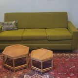 70's bamboo coffee tables