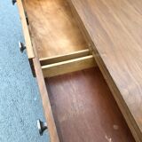 Office art deco 1930 in walnut