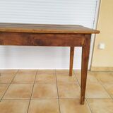 Walnut farmhouse table