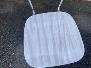 paire De chaises En Formica Vintage 1960