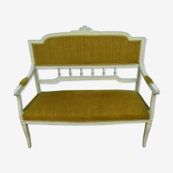 Banquette style Louis XVI