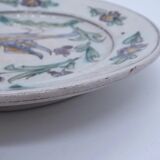 Decorative earthenware plate