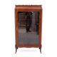 Small antique French display cabinet from around 1910. After renovation.