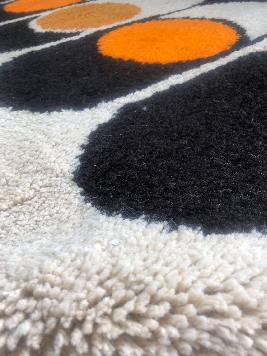 Space age vintage rug