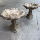 Dauphin fontaine en pierre reconstitué